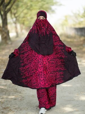 Khimar and Plazu Set - 553