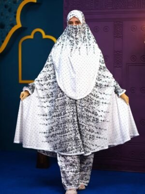 Khimar and Plazu Set - 636