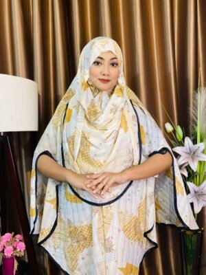 Ambus check Hijab AM-17