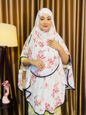 Ambus check Hijab AM-44