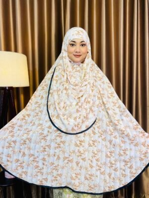Ambus check Hijab AM-49