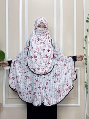 Ambus check Hijab AM-55