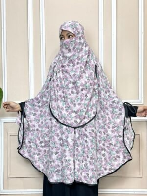 Ambus check Hijab AM-62