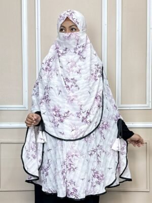 Ambus check Hijab AM-71